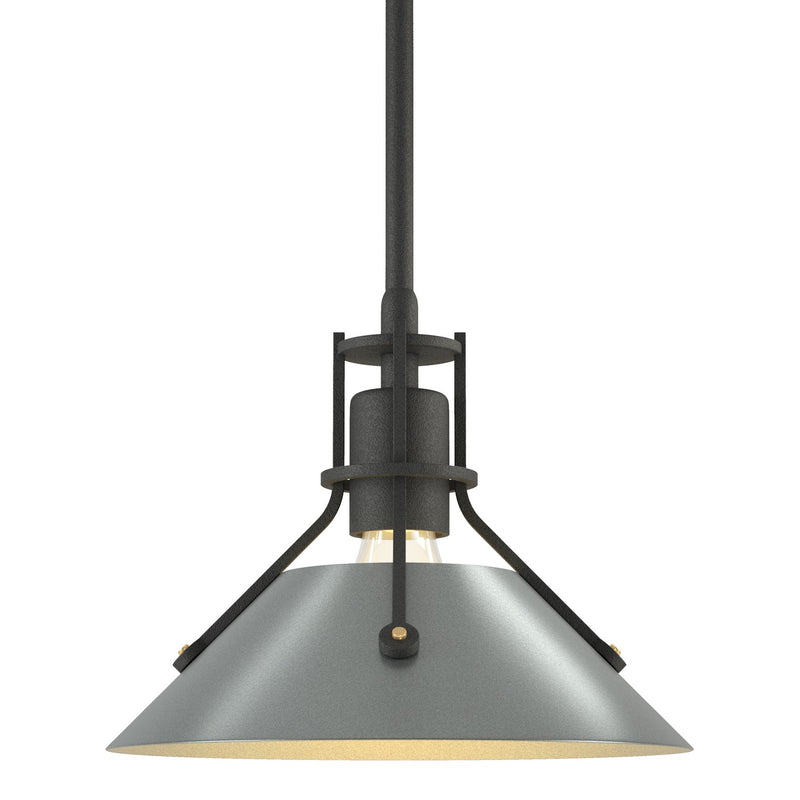 Hubbardton Forge 184250-SKT-MULT-20-82 One Light Mini Pendant, Natural Iron