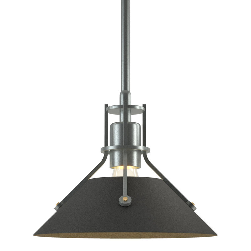 Hubbardton Forge 184250-SKT-MULT-82-20 One Light Mini Pendant, Vintage Platinum
