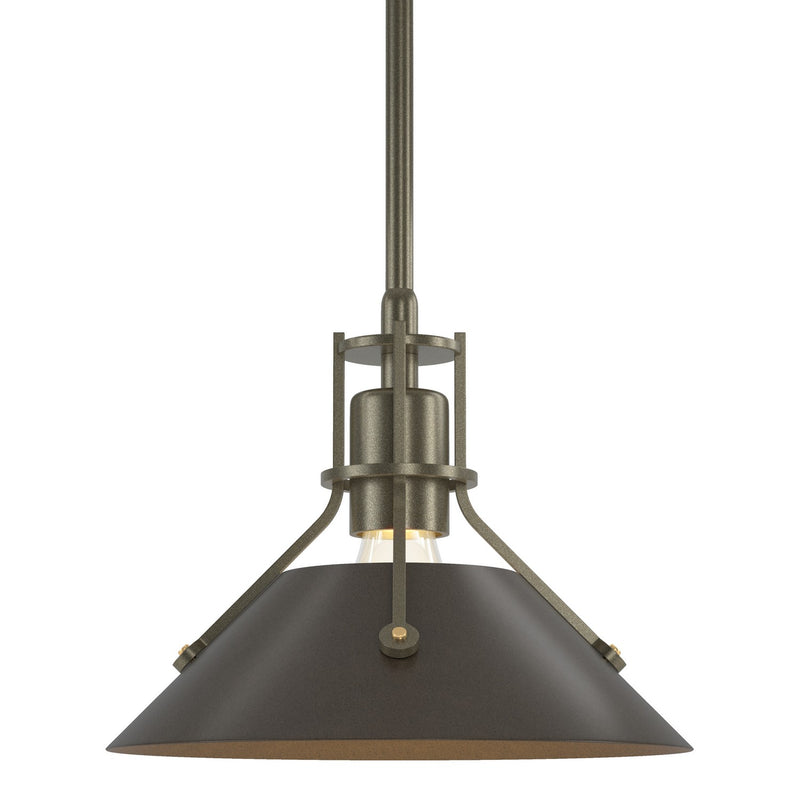 Hubbardton Forge 184250-SKT-MULT-84-05 One Light Mini Pendant, Soft Gold