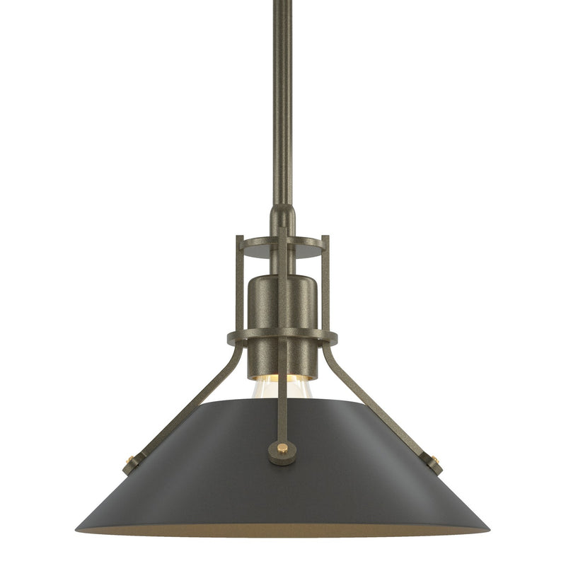 Hubbardton Forge 184250-SKT-MULT-84-07 One Light Mini Pendant, Soft Gold
