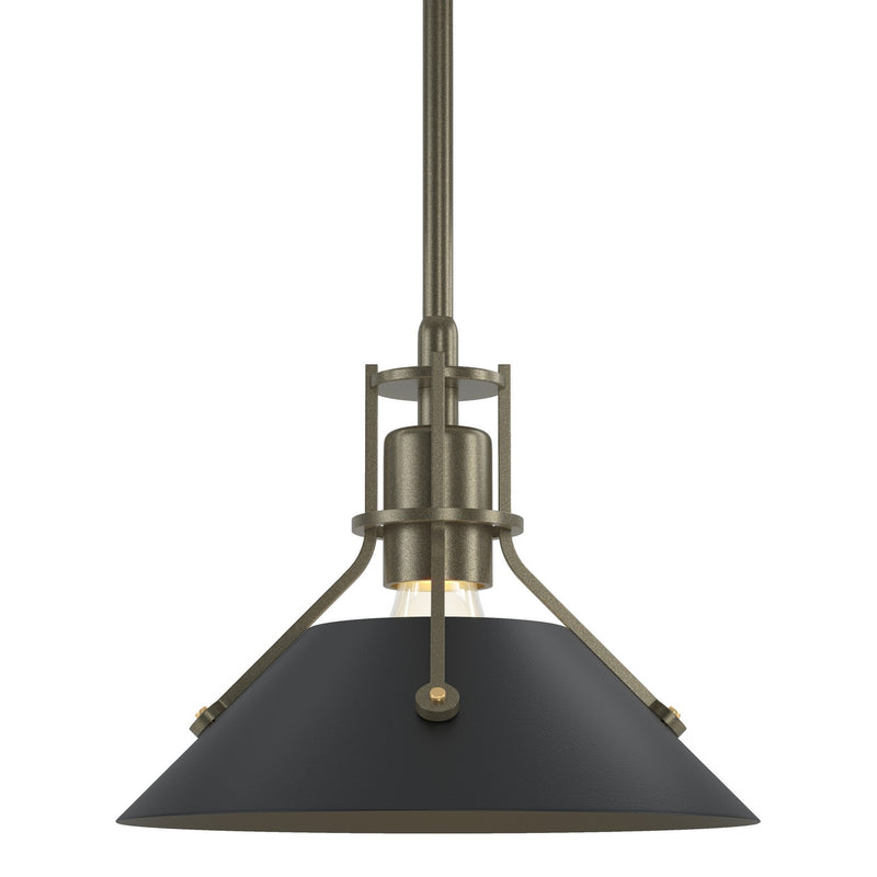 Hubbardton Forge 184250-SKT-MULT-84-10 One Light Mini Pendant, Soft Gold