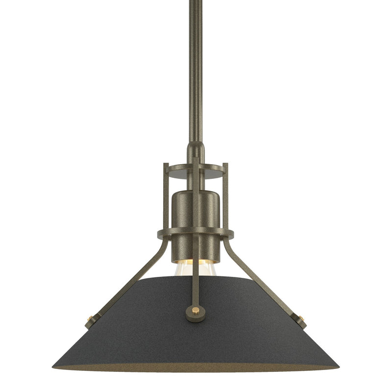 Hubbardton Forge 184250-SKT-MULT-84-20 One Light Mini Pendant, Soft Gold