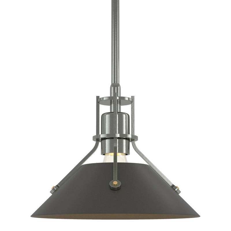 Hubbardton Forge 184250-SKT-MULT-85-07 One Light Mini Pendant, Sterling