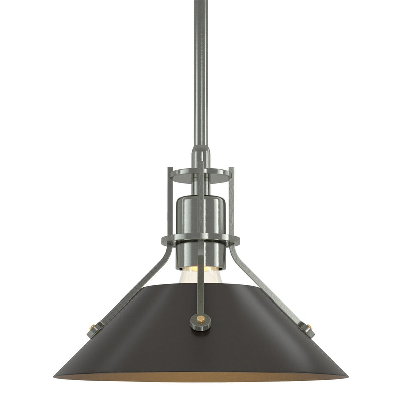 Hubbardton Forge 184250-SKT-MULT-85-14 One Light Mini Pendant, Sterling