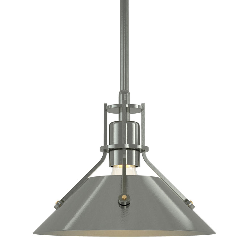Hubbardton Forge 184250-SKT-MULT-85-85 One Light Mini Pendant, Sterling