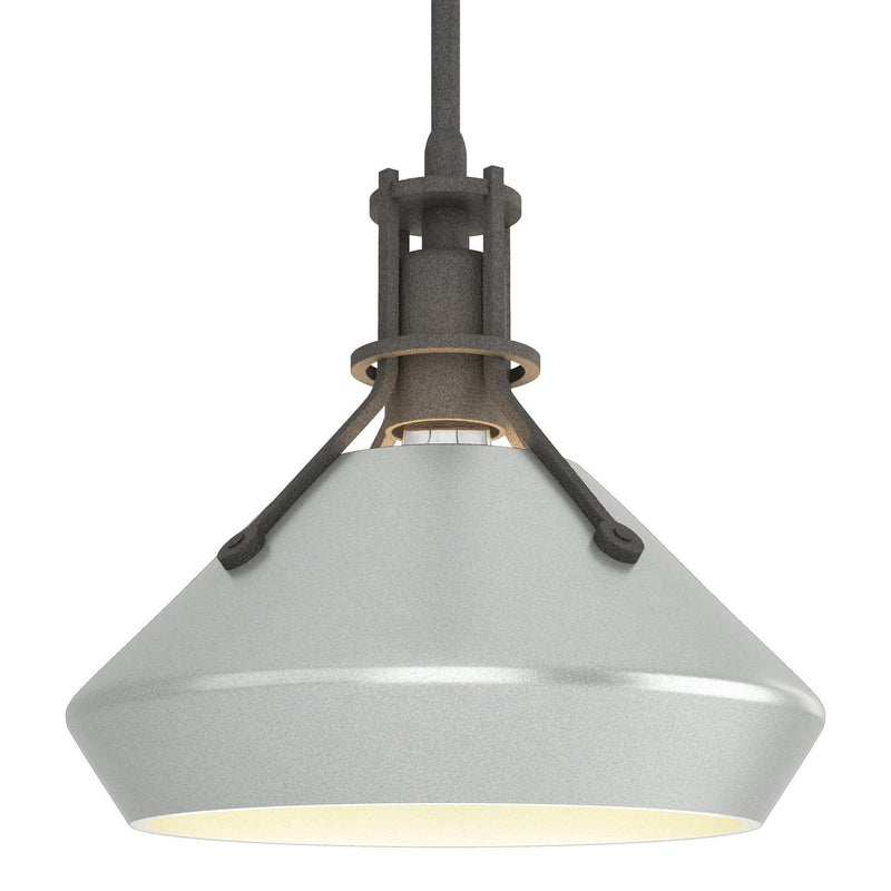 Hubbardton Forge 184251-SKT-MULT-20-82 One Light Mini Pendant, Natural Iron