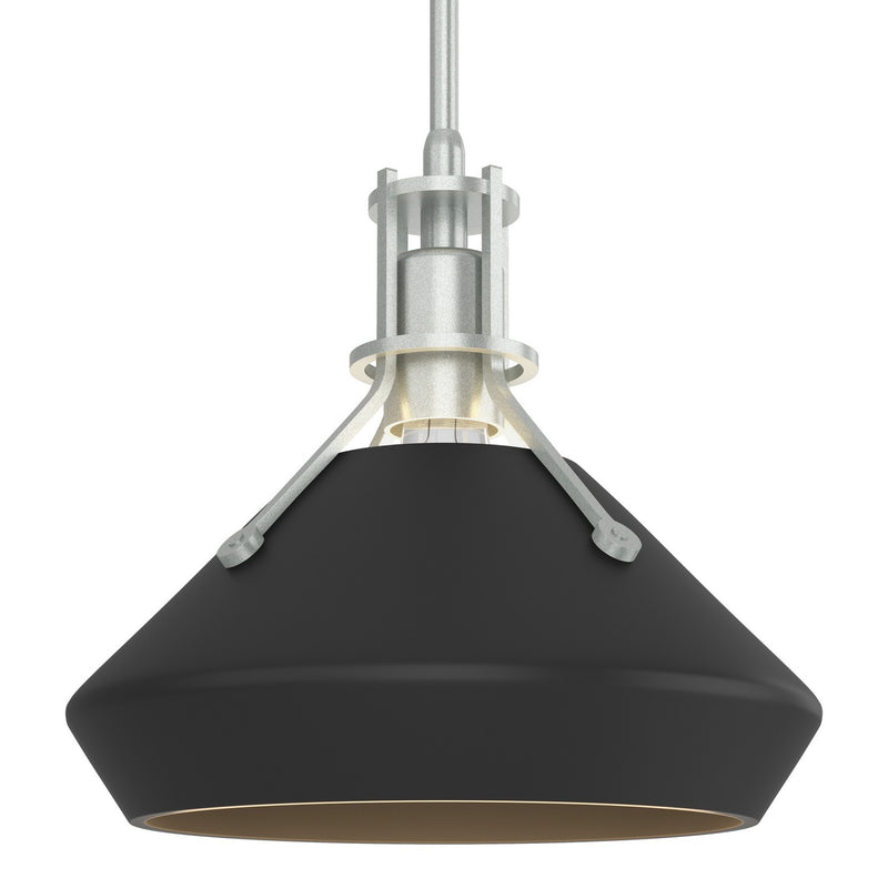 Hubbardton Forge 184251-SKT-MULT-82-10 One Light Mini Pendant, Vintage Platinum