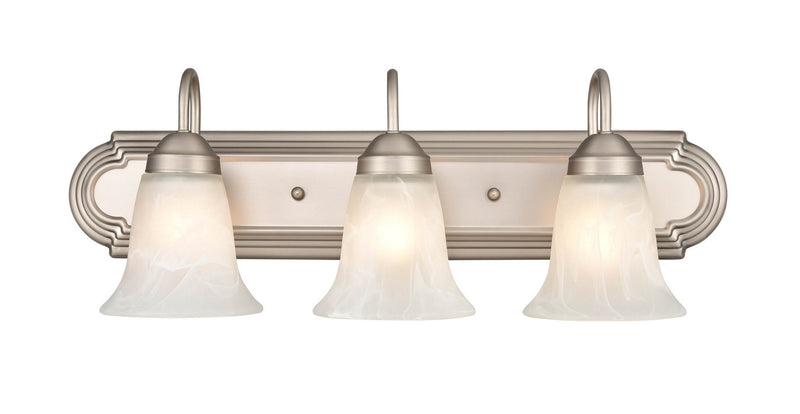 Millennium 4283-SN Three Light Vanity, Satin Nickel