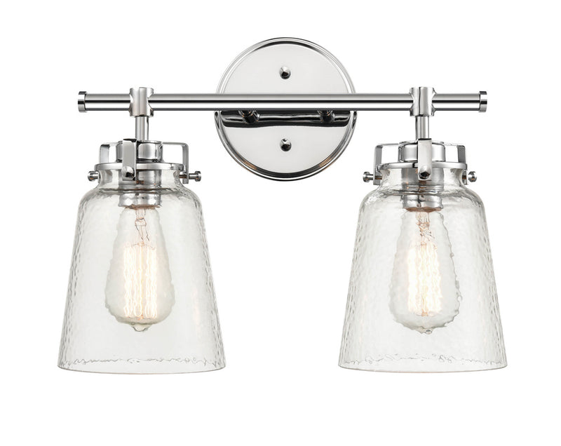 Millennium 4412-CH Two Light Vanity, Chrome