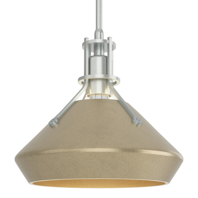 Hubbardton Forge 184251-SKT-MULT-82-84 One Light Mini Pendant, Vintage Platinum