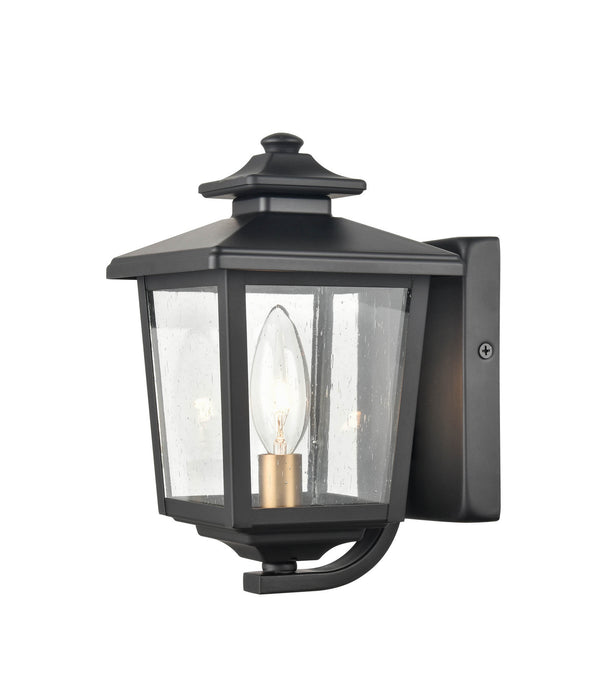 Millennium 4611-PBK One Light Outdoor Hanging Lantern, Powder Coated Black
