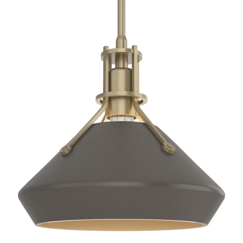 Hubbardton Forge 184251-SKT-MULT-84-07 One Light Mini Pendant, Soft Gold