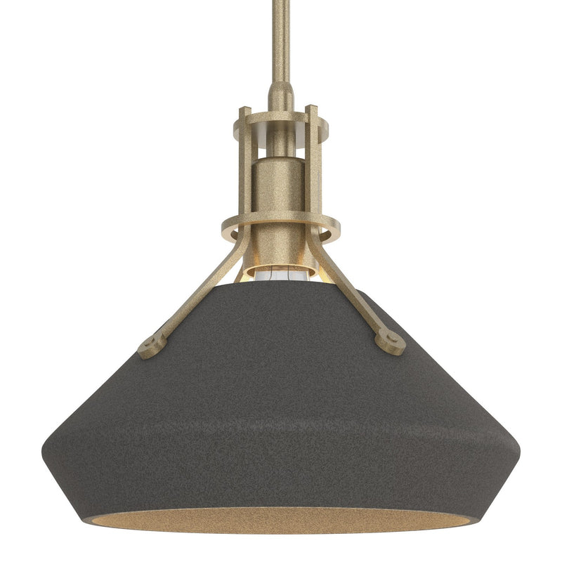 Hubbardton Forge 184251-SKT-MULT-84-20 One Light Mini Pendant, Soft Gold