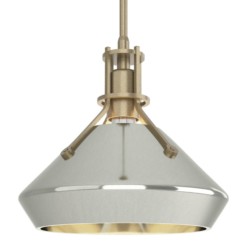 Hubbardton Forge 184251-SKT-MULT-84-85 One Light Mini Pendant, Soft Gold