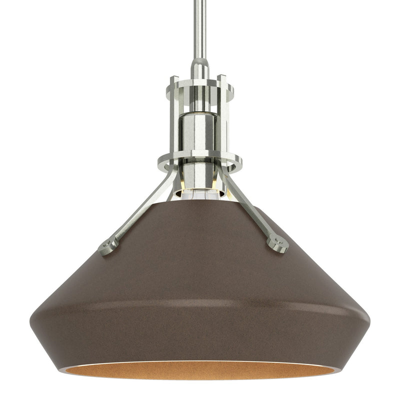 Hubbardton Forge 184251-SKT-MULT-85-05 One Light Mini Pendant, Sterling
