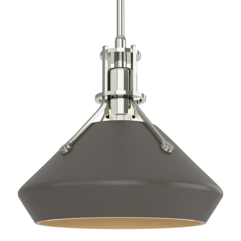 Hubbardton Forge 184251-SKT-MULT-85-07 One Light Mini Pendant, Sterling