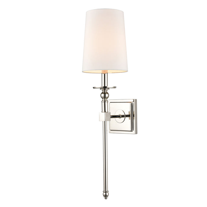 Millennium 6971-PN One Light Wall Sconce, Polished Nickel