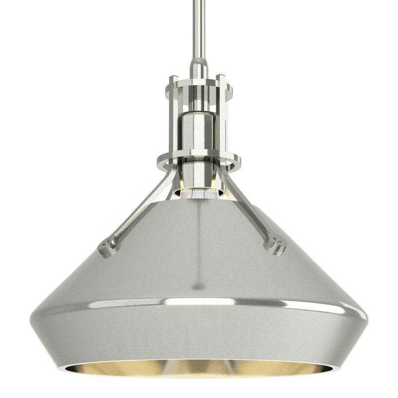 Hubbardton Forge 184251-SKT-MULT-85-85 One Light Mini Pendant, Sterling