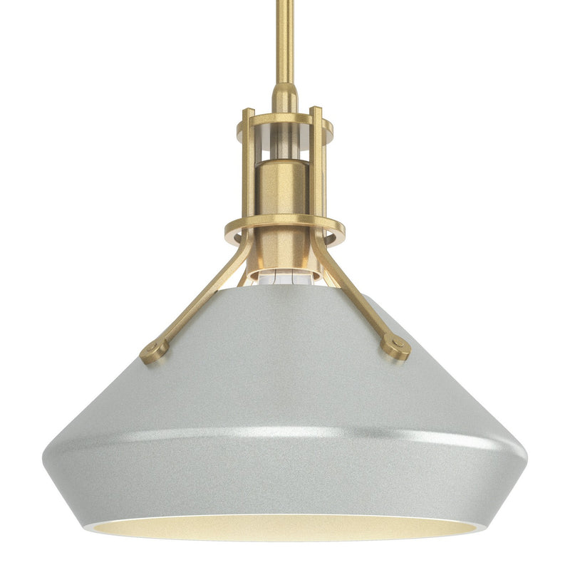 Hubbardton Forge 184251-SKT-MULT-86-82 One Light Mini Pendant, Modern Brass