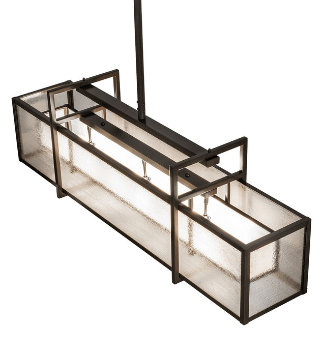 Meyda Tiffany 264163 Six Light Pendant, Timeless Bronze