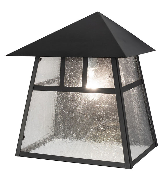 Meyda Tiffany 265138 One Light Wall Sconce, Craftsman Brown