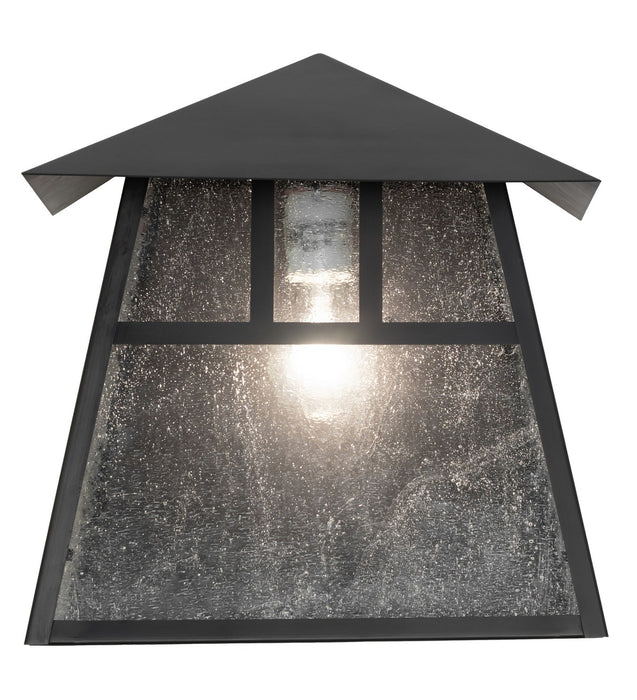 Meyda Tiffany 265138 One Light Wall Sconce, Craftsman Brown