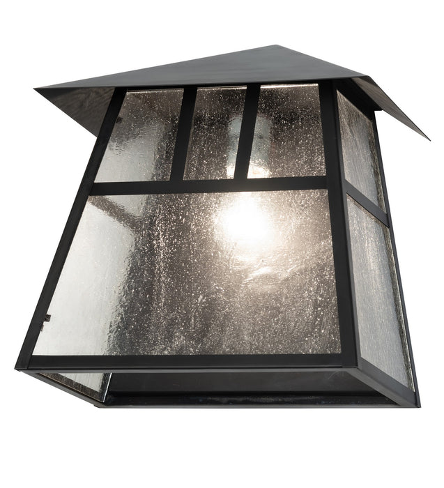 Meyda Tiffany 265138 One Light Wall Sconce, Craftsman Brown