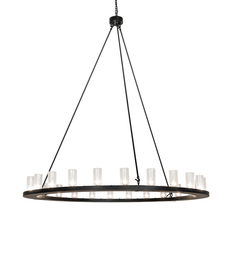 Meyda Tiffany 266590 24 Light Chandelier, Solar Black