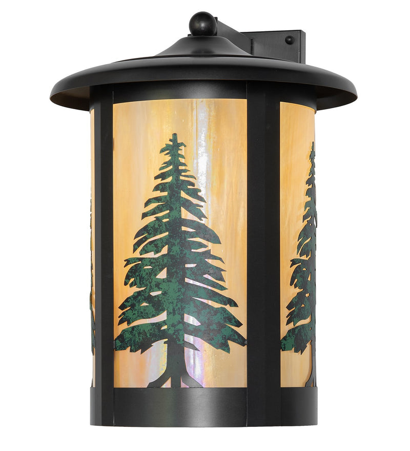 Meyda Tiffany 267290 One Light Wall Sconce, Craftsman Brown