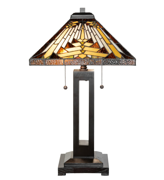 Meyda Tiffany 268727 Two Light Table Lamp