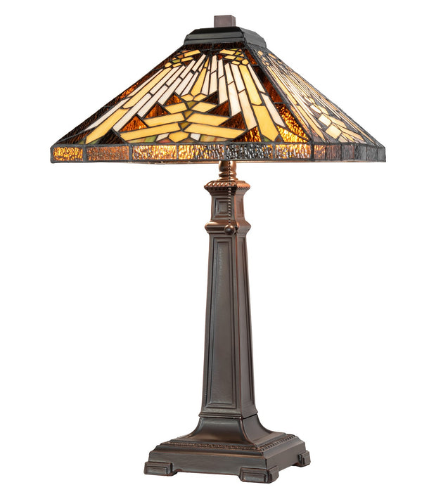 Meyda Tiffany 268728 Two Light Table Lamp