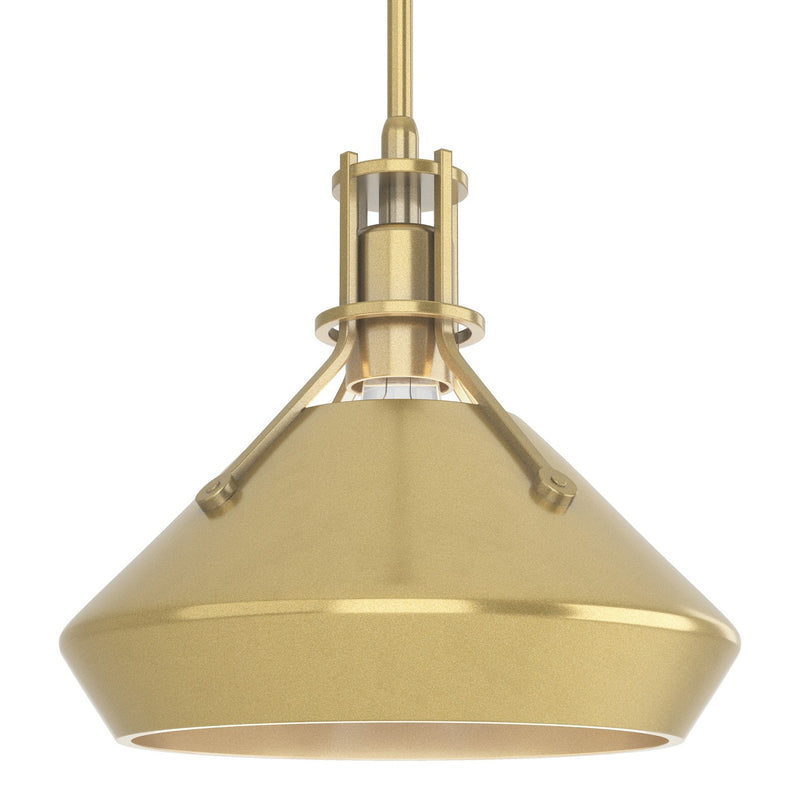 Hubbardton Forge 184251-SKT-MULT-86-86 One Light Mini Pendant, Modern Brass