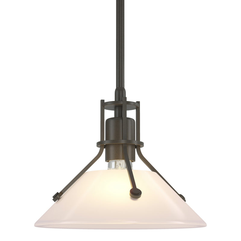 Hubbardton Forge 184253-SKT-MULT-07-FD0673 One Light Mini Pendant, Dark Smoke