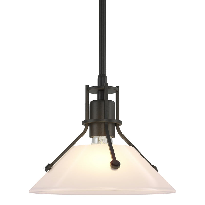 Hubbardton Forge 184253-SKT-MULT-10-FD0673 One Light Mini Pendant, Black