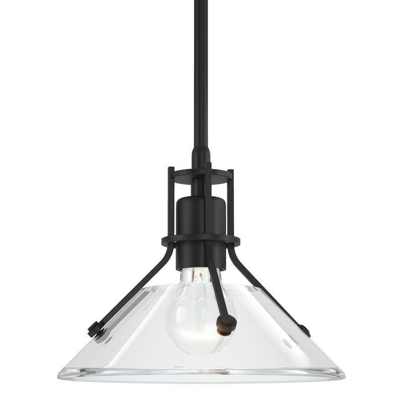 Hubbardton Forge 184253-SKT-MULT-10-ZM0673 One Light Mini Pendant, Black