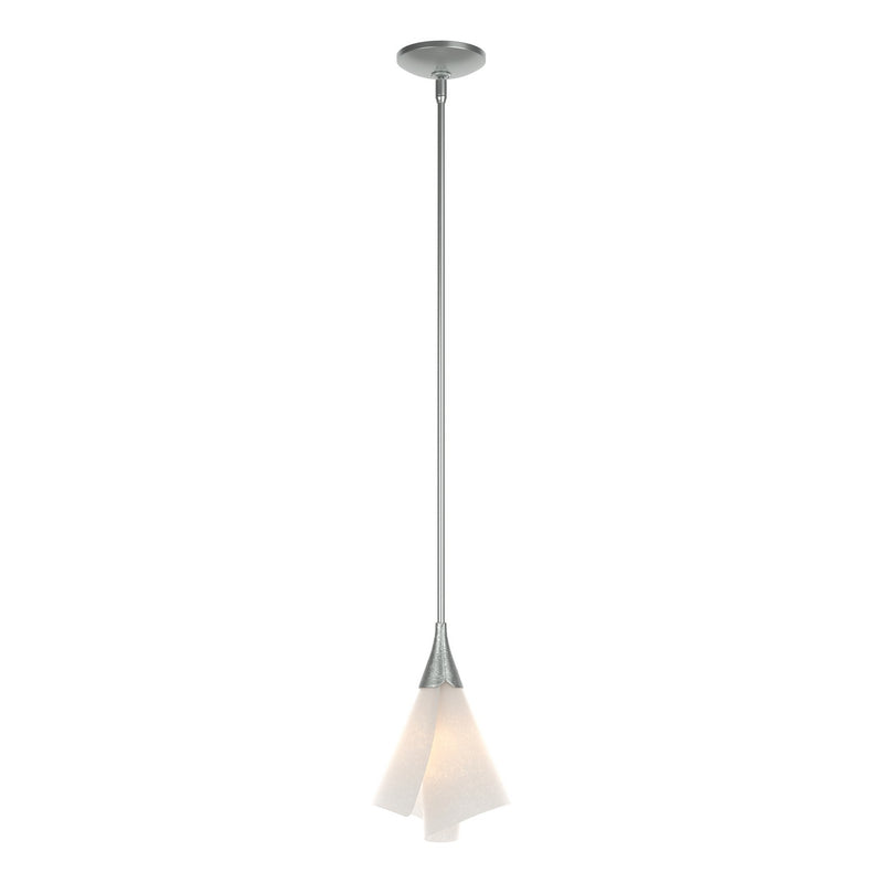 Hubbardton Forge 184530-SKT-MULT-82-SH1987 One Light Mini Pendant, Vintage Platinum