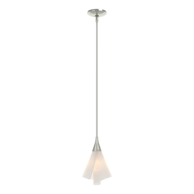Hubbardton Forge 184530-SKT-MULT-85-SH1987 One Light Mini Pendant, Sterling