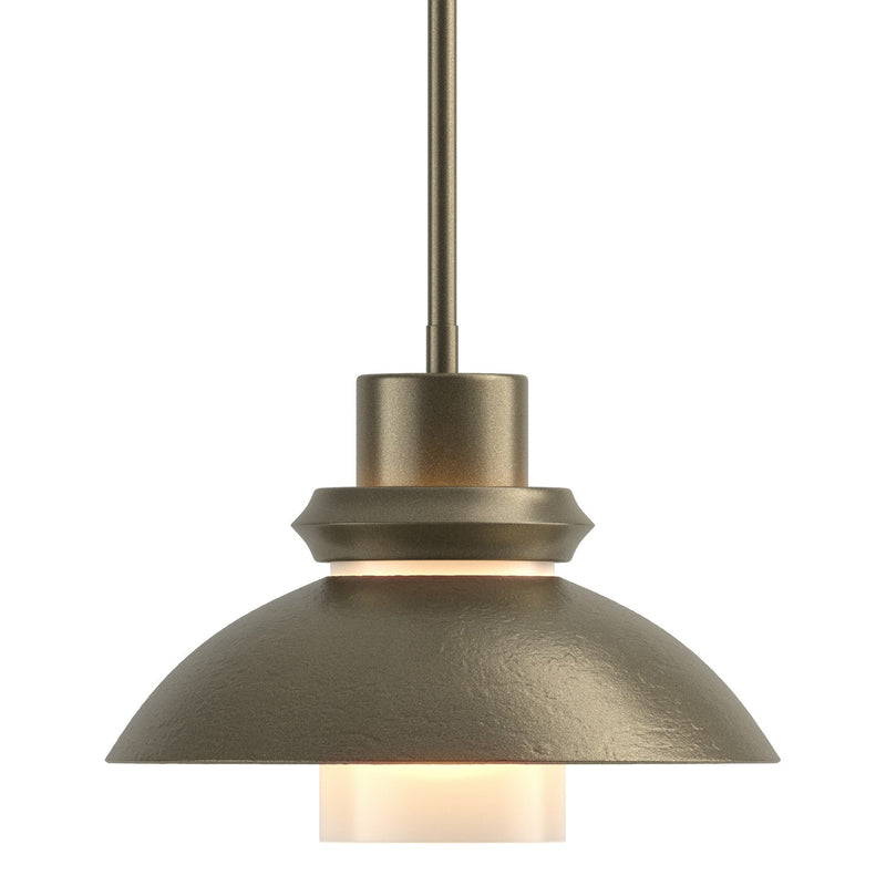 Hubbardton Forge 184970-SKT-MULT-84 One Light Mini Pendant, Soft Gold