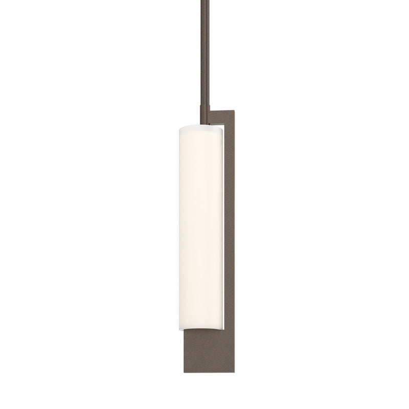 Hubbardton Forge 186400-SKT-MULT-05-GG0186 One Light Mini Pendant, Bronze