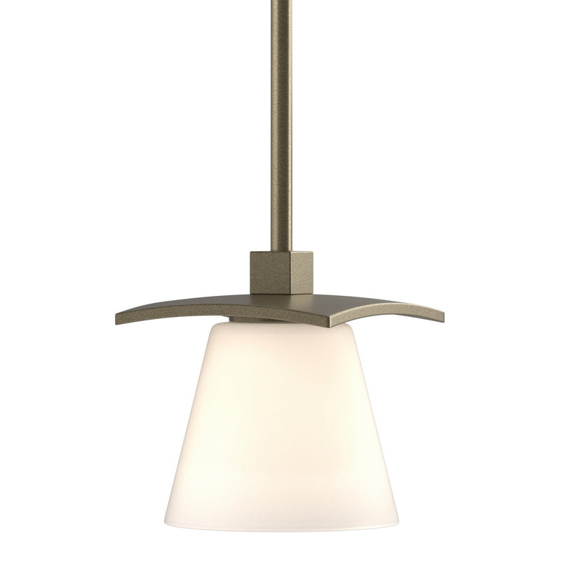 Hubbardton Forge 186600-SKT-MULT-84-GG0242 One Light Mini Pendant, Soft Gold