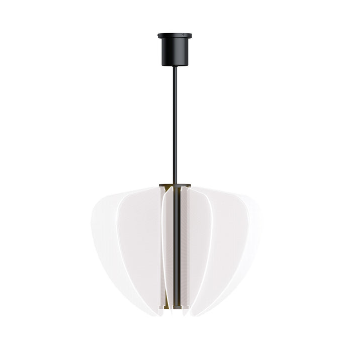 Visual Comfort Modern 700NYR28B-LED930 LED Chandelier, Nightshade Black