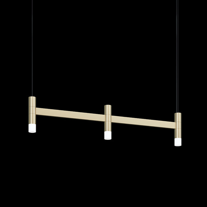 Sonneman 1783.14 LED Linear Pendant, Brass