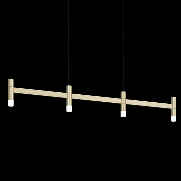 Sonneman 1784.14 LED Linear Pendant, Brass