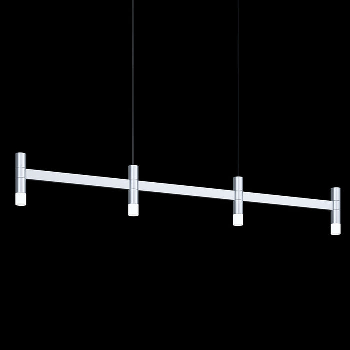Sonneman 1784.16 LED Linear Pendant, Bright Satin Aluminum