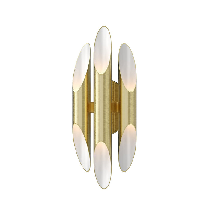 Sonneman 2043.38 LED Wall Sconce, Satin Brass