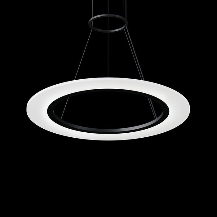 Sonneman 2071.25 LED Pendant, Satin Black