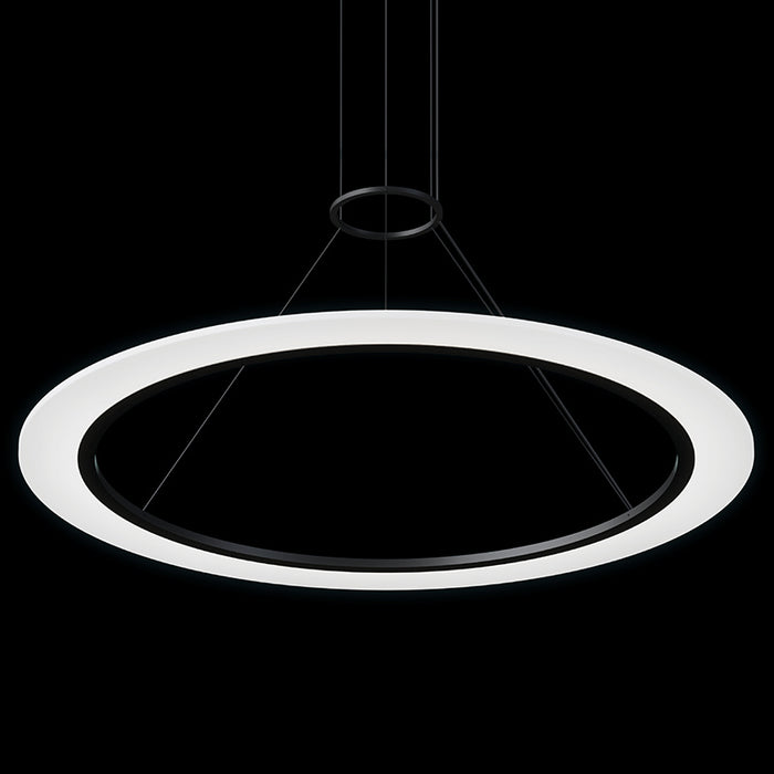 Sonneman 2073.25 LED Pendant, Satin Black