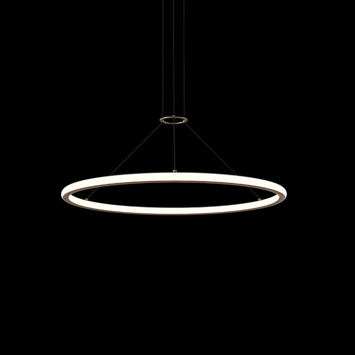 Sonneman 2233.14 LED Pendant, Brass