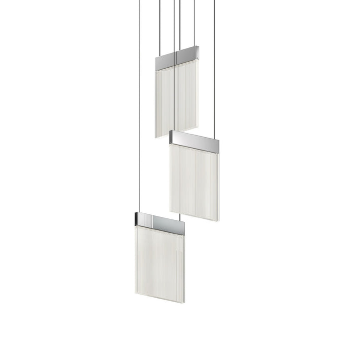 Sonneman 3092.01 LED Pendant, Polished Chrome