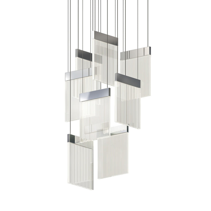 Sonneman 3094.01 LED Pendant, Polished Chrome